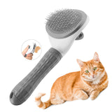 Self-Cleaning Comb For Pets