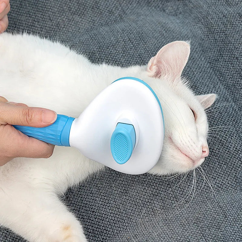 Self-Cleaning Comb For Pets